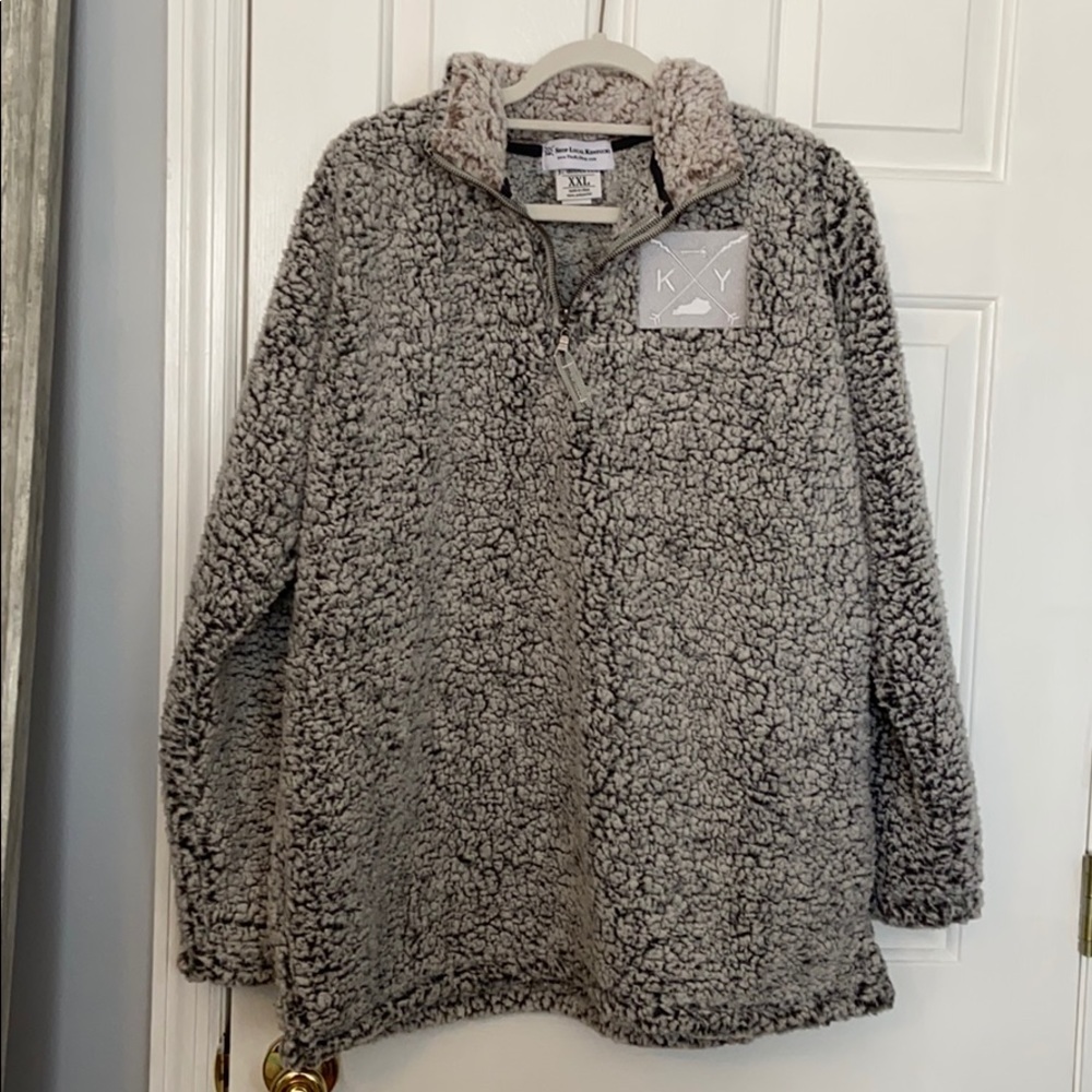 Shop Local KY Sherpa pullover